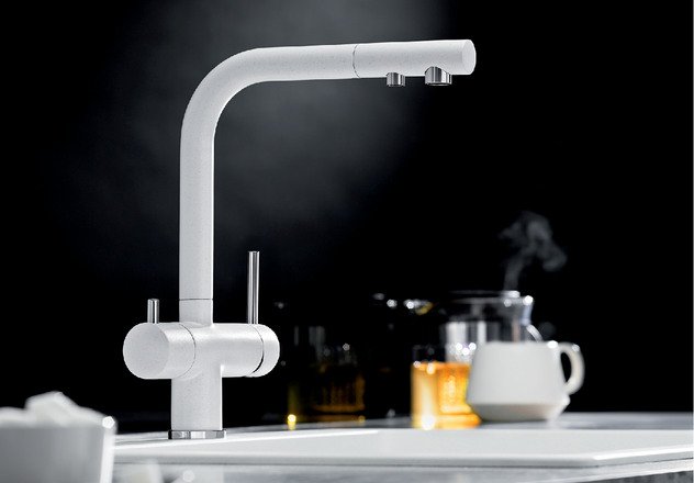 Смеситель кухонный с подключением к фильтру Blanco Fontas II 523132 жасмин